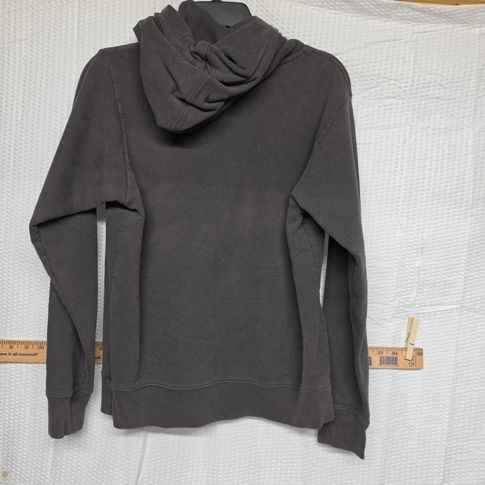 The North Face Mens Half Dome Pullover Hoodie Small Black Grey Sweatshirt